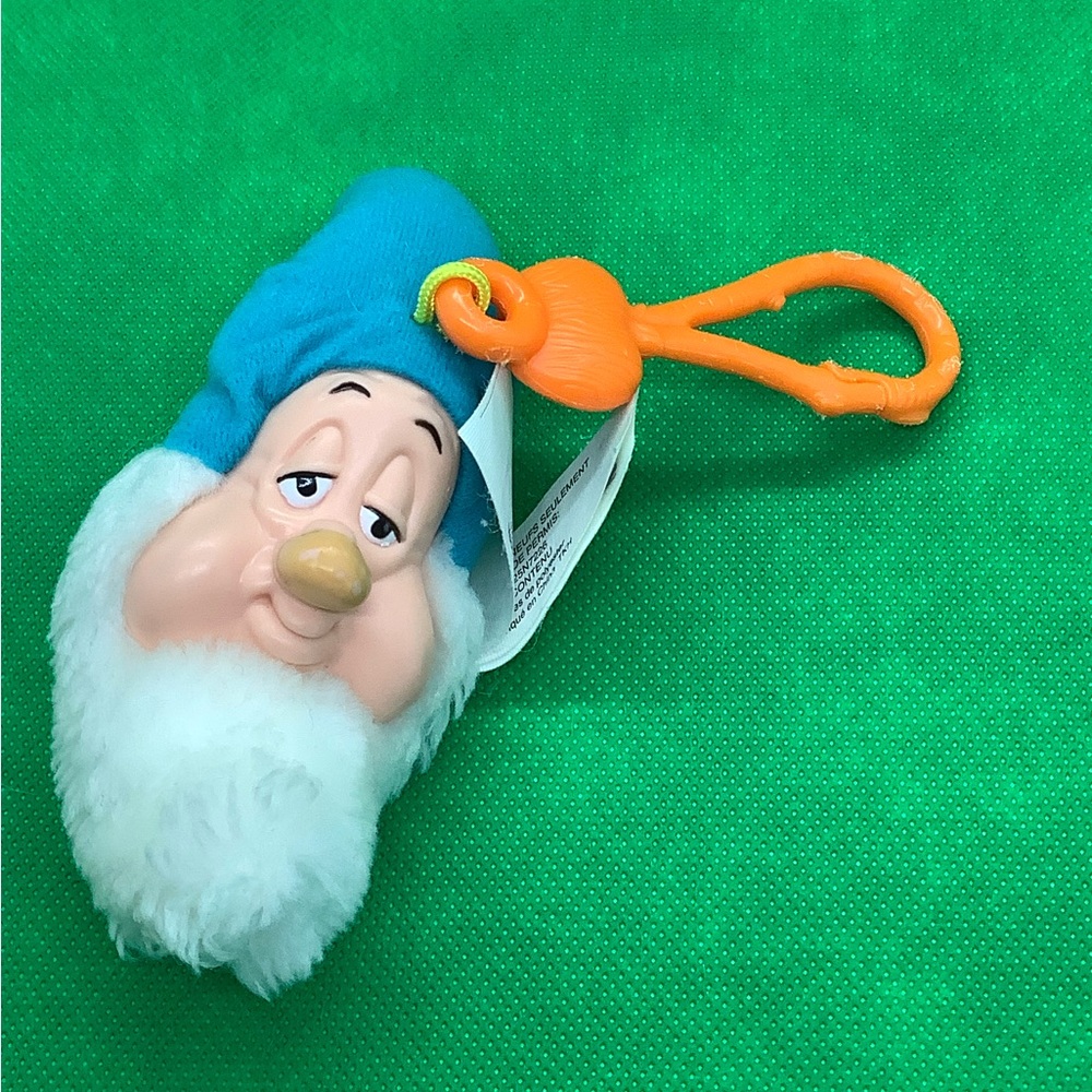Sleepy Keychain-Backpack Clip From Snow White & The Seven Dwarfs Mcdonalds